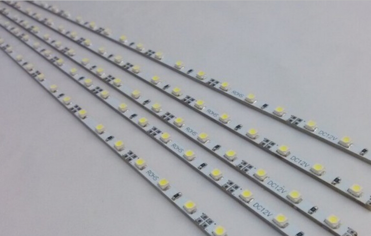 Rigid LED Strip - Narrow PCB Light Bars with 1-Chip LEDs - 155 lm/ft