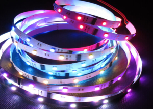 DC12V DMX512 30leds addressable led strip