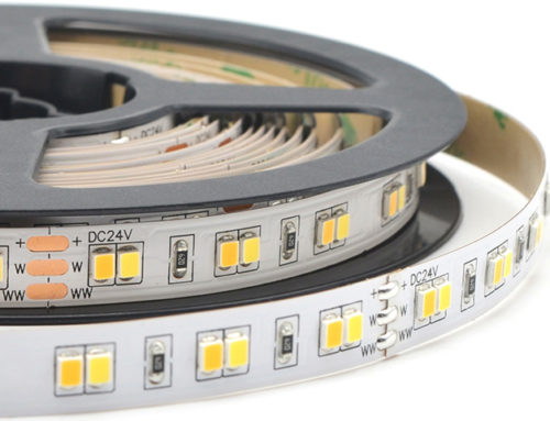 2835 120leds/meter adjustable CCT led strip